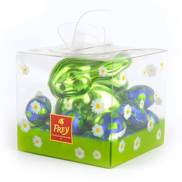 custom plastic packaging for easter bunny