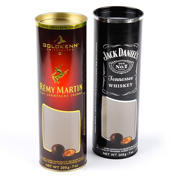 printed acetate tubes for jack daniels and jeremy martin