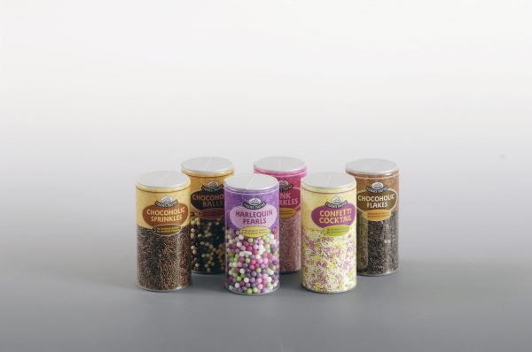 clear tube packaging for sprinkles