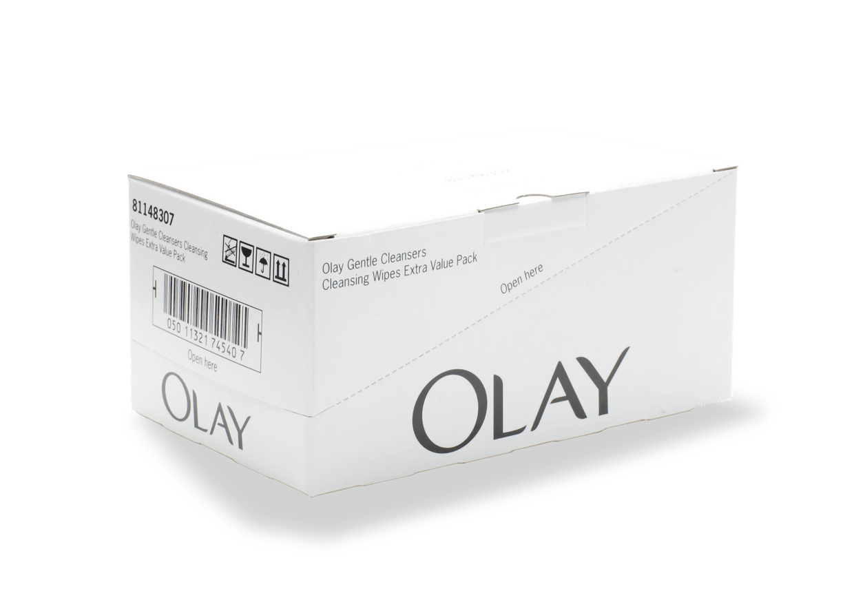 Olay white delivery box